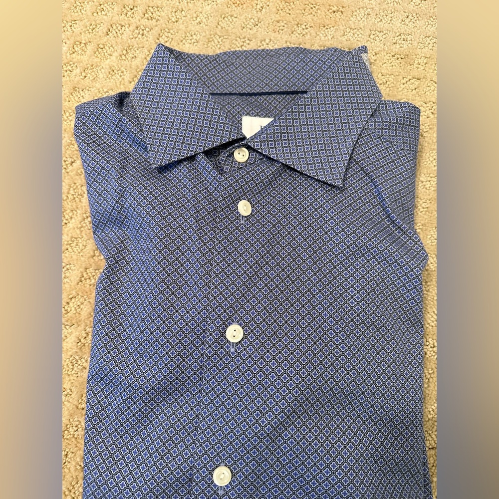 Eton meds dress shirt size 42 16.5 slim